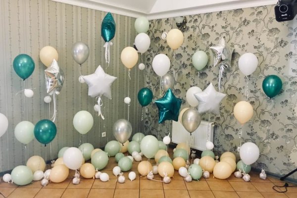 Оформление воздушными шарами
